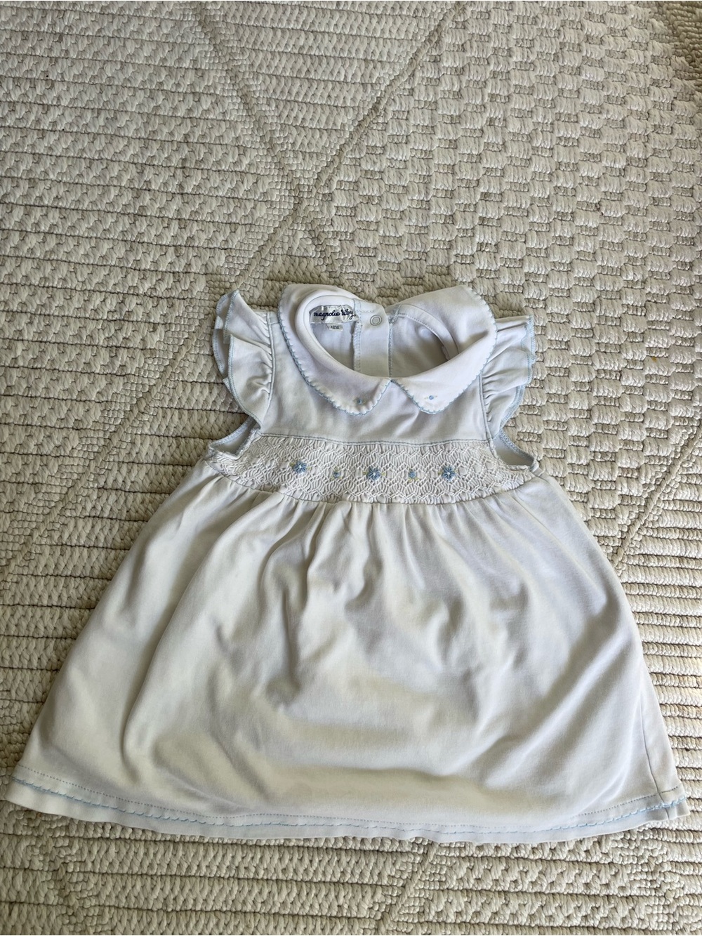 Magnolia Baby Dress with Peter Pan Collar